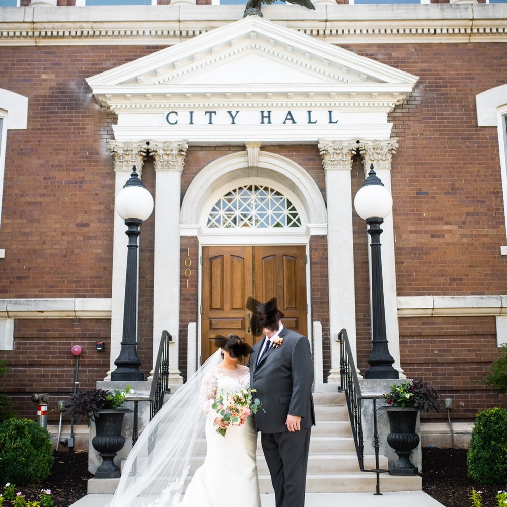 Anne Barge wedding gown
